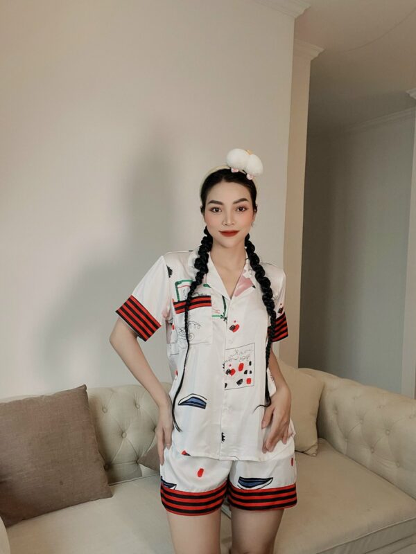 Pijama tay ngắn-quần ngắn - Hình ảnh 6