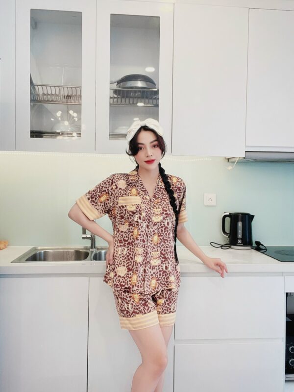 Pijama tay ngắn-quần ngắn